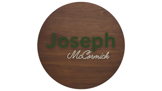 Round Nursery Name Sign